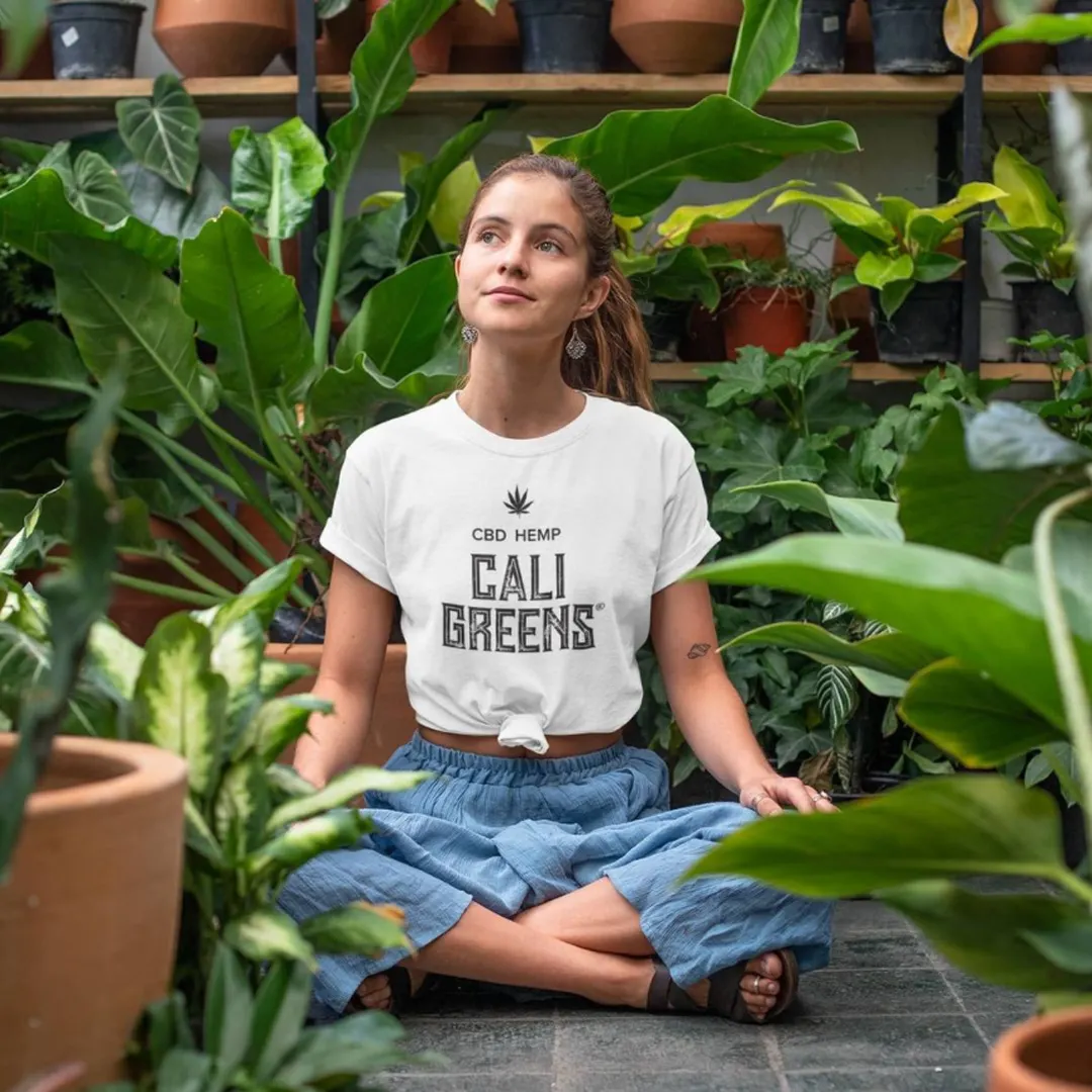 Person in Cali Greens Shirt